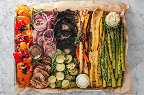 Grilled Veggie tray